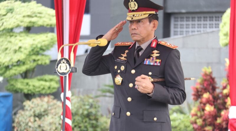polda sumsel gelar upacara sumpah pemuda 2025