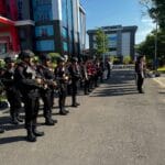 Polda Sumatera Selatan menggelar apel kesiapan personel Operasi Sikat II Musi Tahun Anggaran 2025