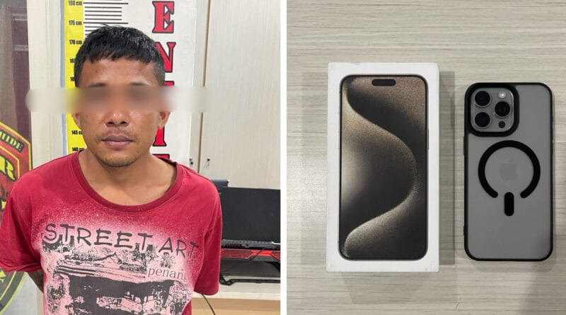 tersangka kasus pencurian yang menjadi target operasi (TO) dalam rangka Operasi Sikat Musi II tahun 2025