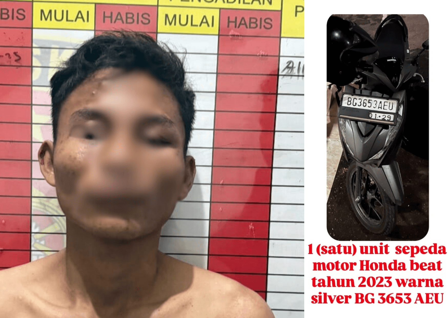 Gerak Cepat, Tim Jatanras Polda Sumsel Bekuk Pelaku Curanmor di Palembang