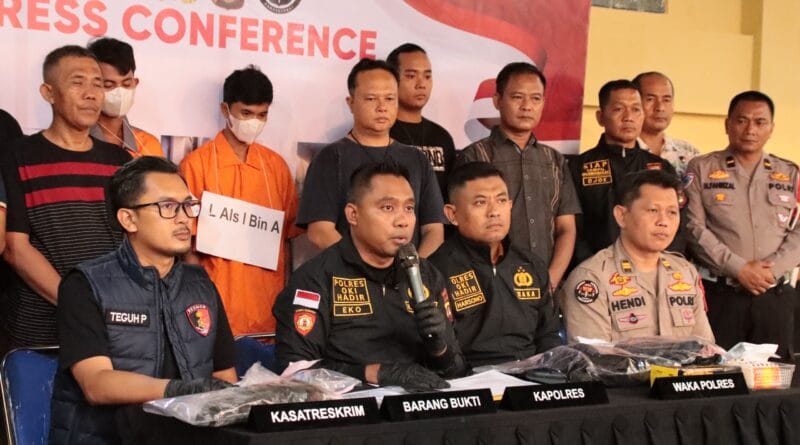 Polres OKI Berhasil Ungkap Kasus Pembunuhan di Kayuagung, Dua Pelaku Diamankan Kurang dari 24 Jam