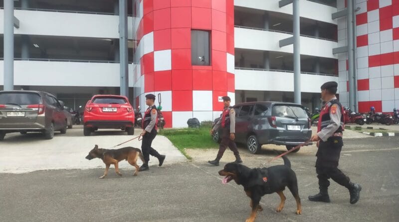 Polda Sumsel Kerahkan Satwa K9 Amankan Laga SFC vs Sumsel United di Palembang