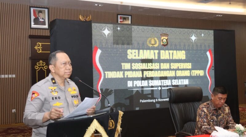 Polda Sumsel Tingkatkan Respons Penanganan TPPO, Libatkan Mabes Polri dan Lintas Instansi