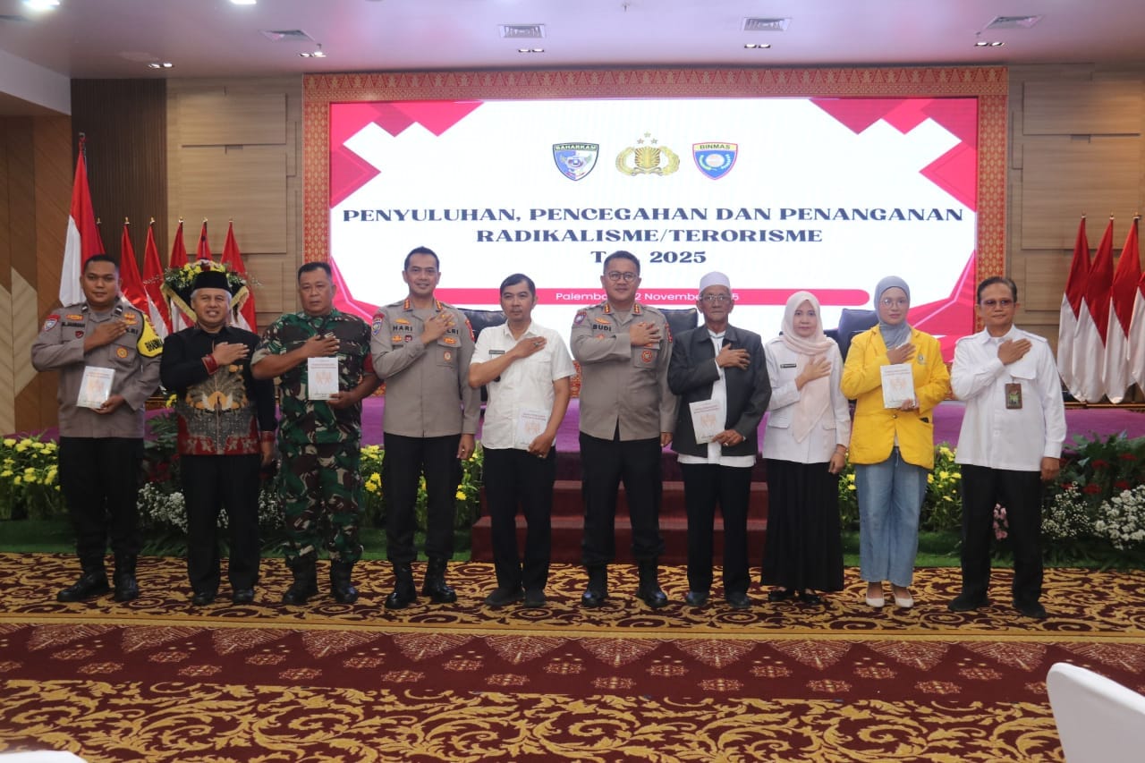 Polda Sumsel Gelar Penyuluhan, Hadirkan Eks Napiter untuk Cegah Radikalisme